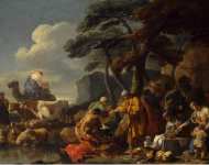 Bourdon Sebastien Jacob Burying Labans Images 01 - Hermitage